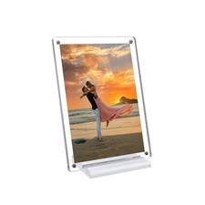 Acrylic Picture Frame 7x5 Inch Picture Floating Display 5X7 Clear 1 Pack  