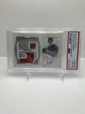 2022 Panini Flawless Dual Memorabilia Autograph Andrew Painter /10 PSA 8 POP 1