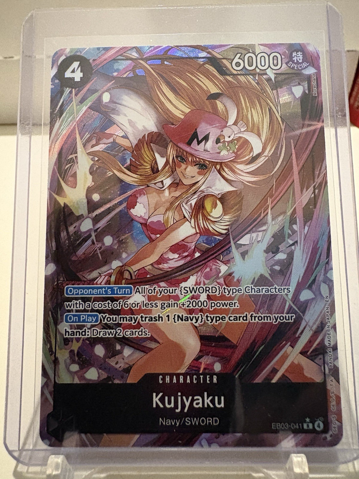 One Piece CCG Kujyaku Heroines Edition EB-03 041 Alt Art Rare
