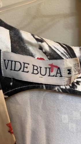 Vide Bula Graphic Print Sleeveless Dress