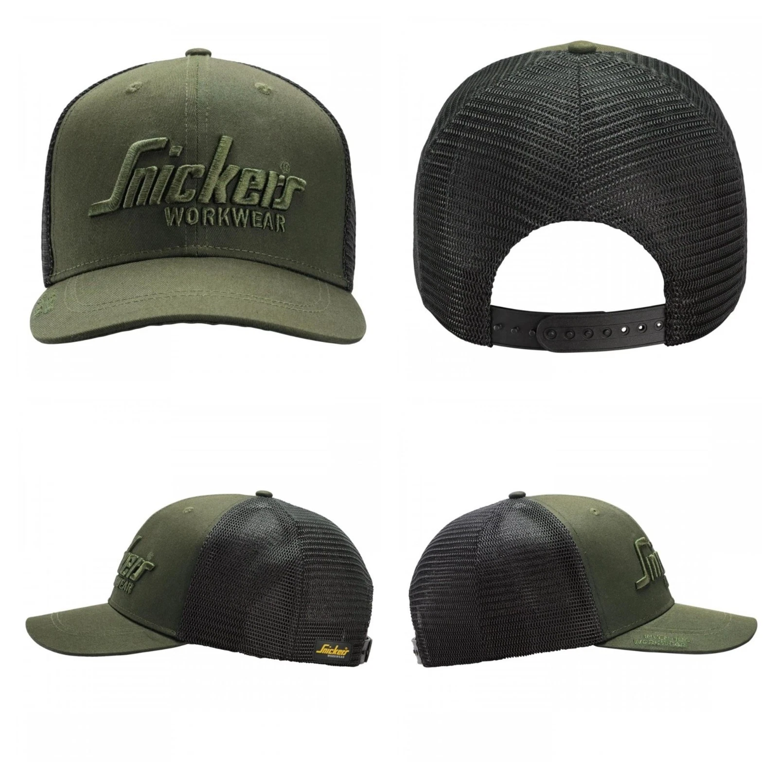 Snickers Trucker Baseball Cap Khaki - One Size Fits All Other Colours Available
Opens in a new windo