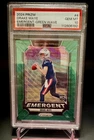 2024 Panini Prizm - Emergent Drake Maye #4 Green Wave Prizm (RC) GEM MT PSA 10