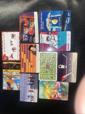 Telefonkarten Sammlung deutschland 10 Stück - Bild 1 von 2