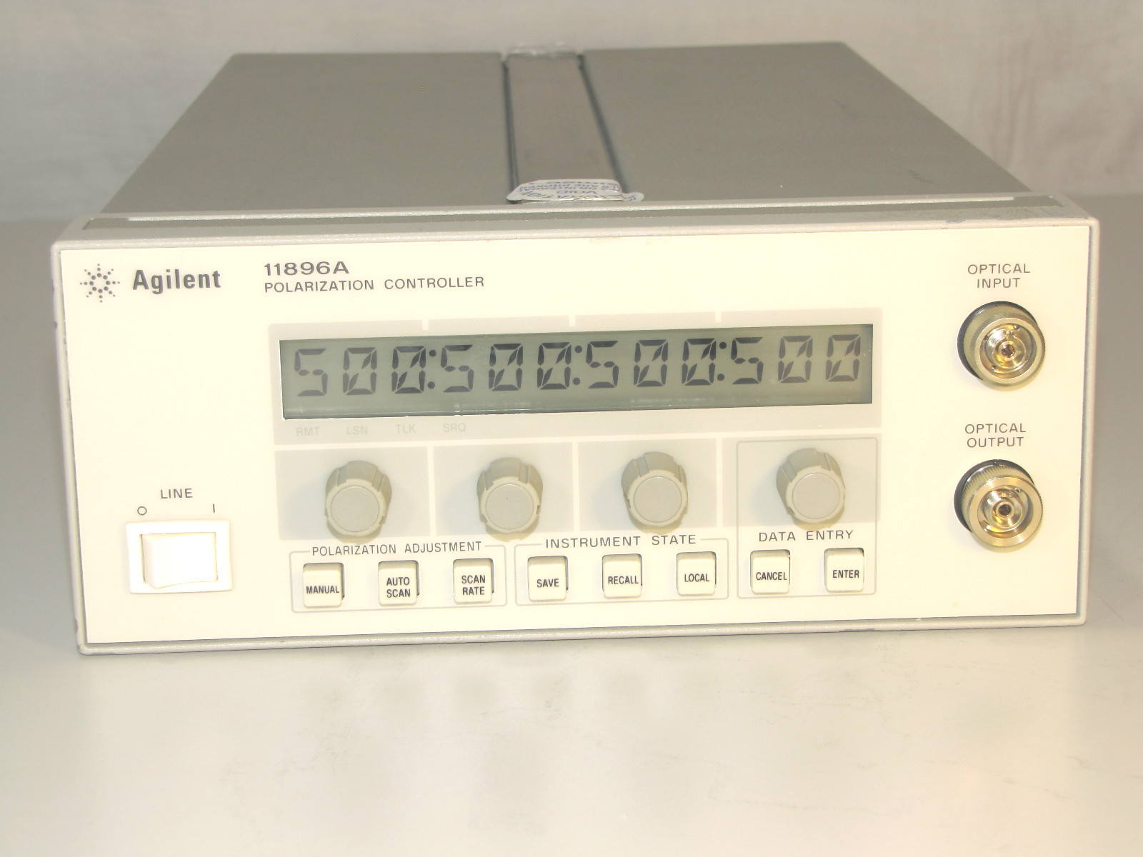 Agilent 11896A Polarization Controller with 81000FI FC/PC Connector ...