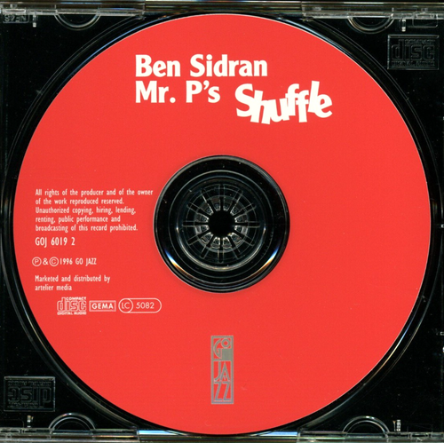 Mr. P's Shuffle: Ben Sidran (CD, 2001) Mr. P's Place, Gene Parks, Madison WI *VG - Picture 2 of 4