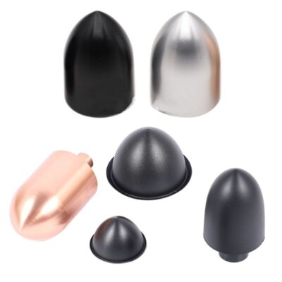 2Pcs/set 14mm 24mm Black Speaker Dust Cap Hard Paper Dust Cover Parts