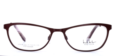 NICOLE MILLER WNY18 30 Burgundy Womens Cat Eye Full Rim  display picture 1