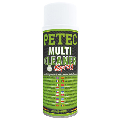 Petec Multicleaner Spray 200ml Reinigen und Entfetten von Klebe- u. Dichtflächen