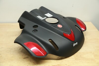 Main Shroud for Drive Medical TITAN AXS Power Chairs - RED Top Plastic Cover