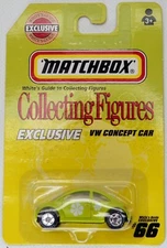 Matchbox Volkswasgen Concept 1 New Beetle Coupe Green w/Flowers 1:61 Scale MOC