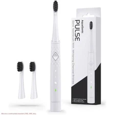 Aquasonic Pulse Electric Toothbrush - White