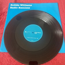 ROBBIE WILLIAMS Radio PROMO 12" (2004 CHSDJ 5156) Rare UK Promo Remixes 12" 