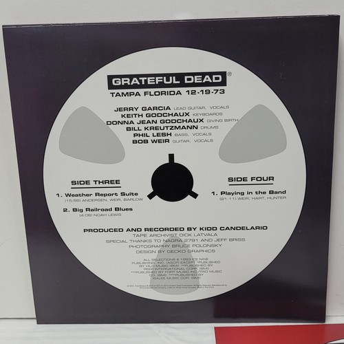 THE GRATEFUL DEAD Dicks Picks Vol I Tampa FL '73 4LP's Box Set 180g #d BROOKVALE - Picture 8 of 10