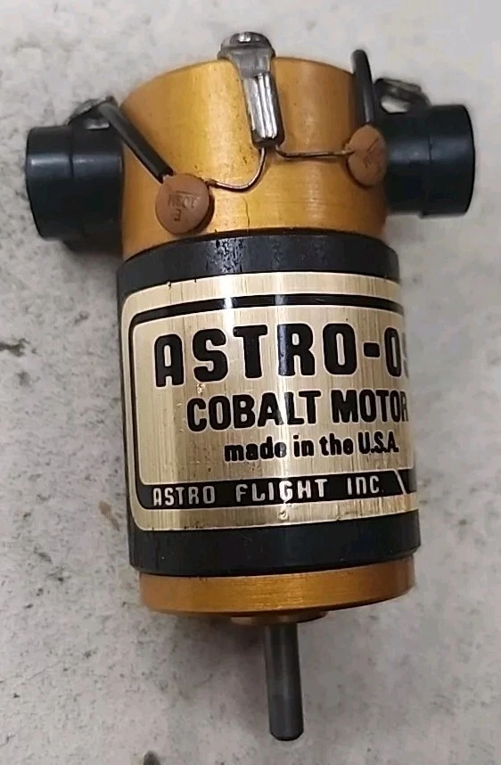 Astro Flight Astro-05 Cobalt Electric RC Motor Made in USA Brushed 05-Size Works - Image 2 of 4