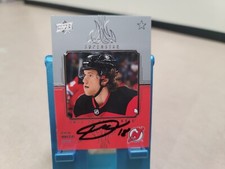 21-22 UD Series 2 Honor Roll #HR-60 Dawson Mercer  AUTOGRAPHED signed card T7579