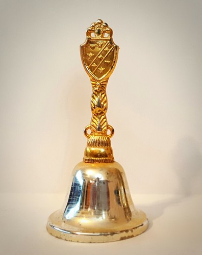 Grande campana ricordo Salt Lake Utah finitura ottone vintage - Foto 4 di 4