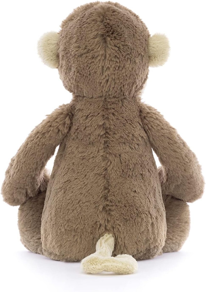 Jellycat Medium Bashful Monkey 12 Inch Plush Stuffed Animal Japan