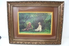Framed Matted under Glass Winslow Homer Art Print 1878 Scene At Houghton Farm