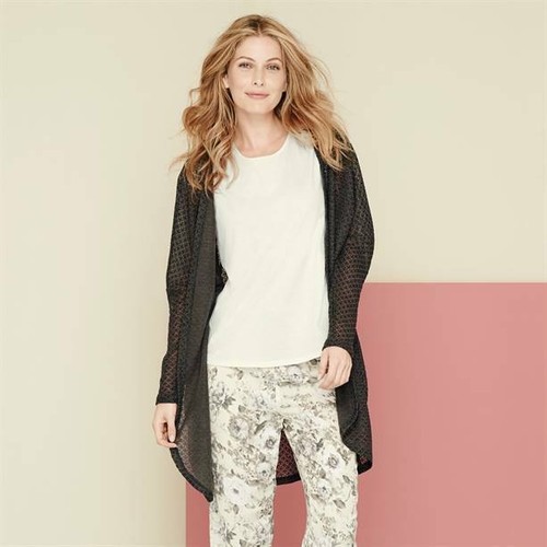 Avon Ladies Womens Long Black Sparkly 