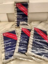 Vintage Salon Care Grey Curved Perm Rods 48 Total 4 Packs New Old Stock 292535