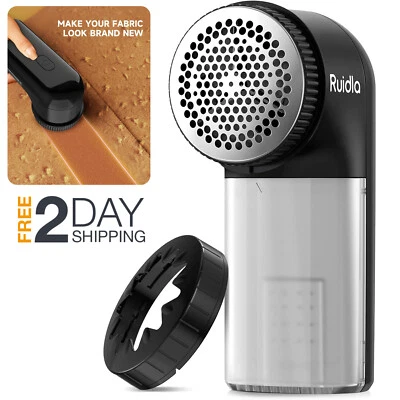 RUIDLA Maquina Para Quitar Pelusa De La Ropa Maquinita Limpiador Eliminador Removedor