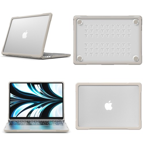 TPU+PC Shockproof Hard Shell Case Cover for MacBook Air 13.6" A2681 (M2) (2022) - Picture 17 of 66