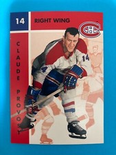 1995-96 Parkhurst 1966-67' Design # 61 Claude Provost