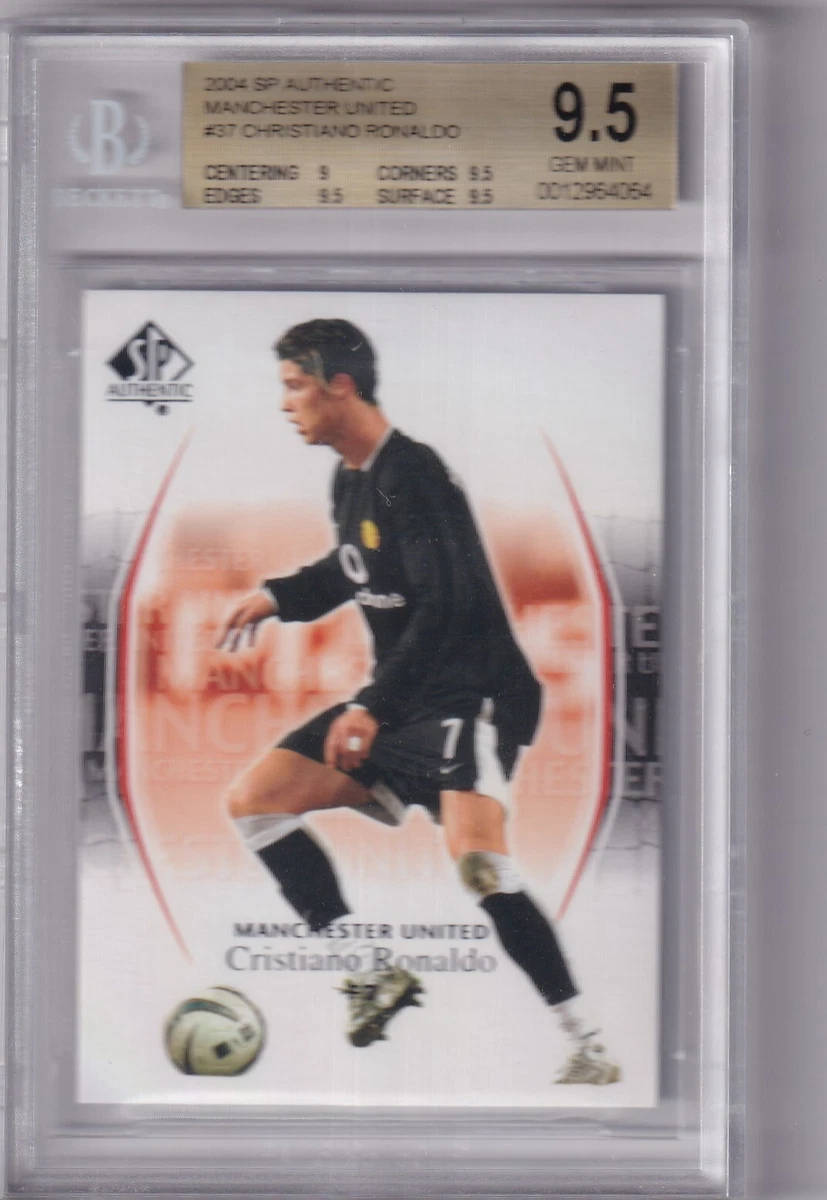 2004 SP Authentic Manchester United Cristiano Ronaldo #7 for sale