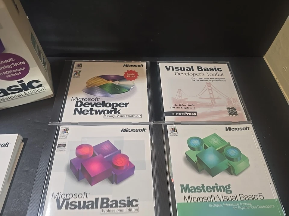 Microsoft Visual Basic Professional Edition Version 5.0 Academic CD Media - Image 2 of 4
