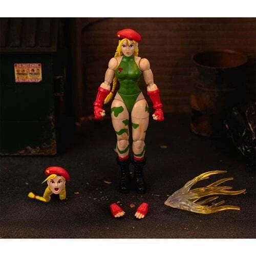IN STOCK! Ultra Street Fighter II CAMMY 6" Scale Action  Figure by JADA Toys