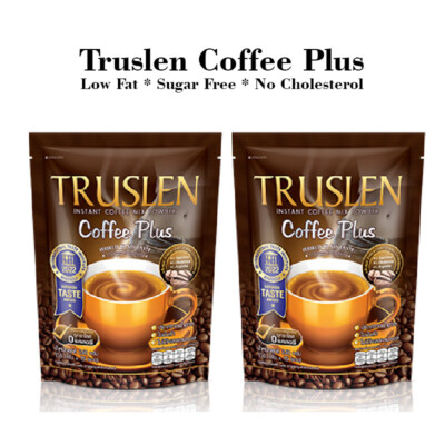 2 Bags TRUSLEN Instant Coffee Plus Mix Powder Sugar Free Weight Management Drink
