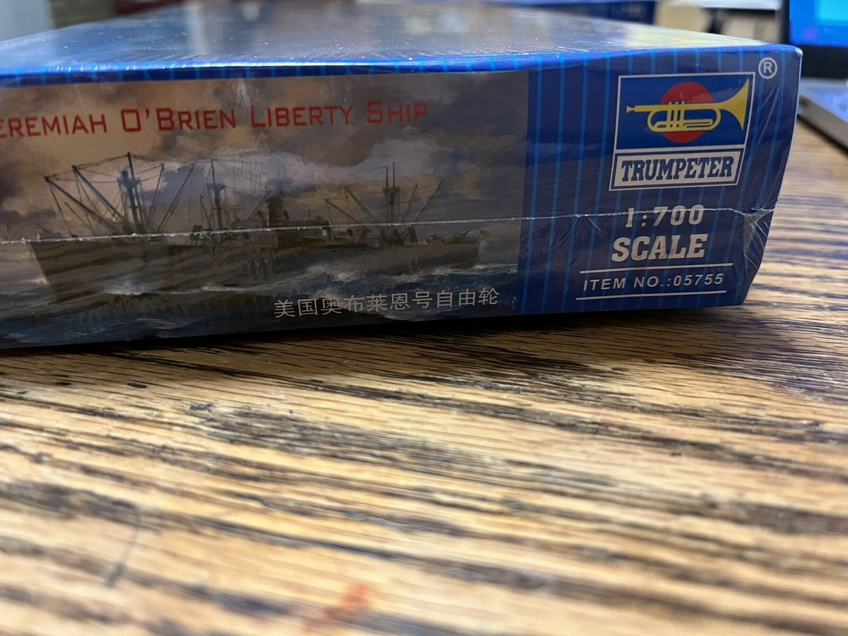 Trumpeter -SS Jeremiah O'Brien Liberty Ship- Model Kit TRU