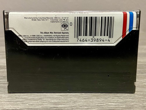 Vintage Willie Nelson Cassette Partners. 1986 Brand New and Factory Sealed. - Picture 5 of 6