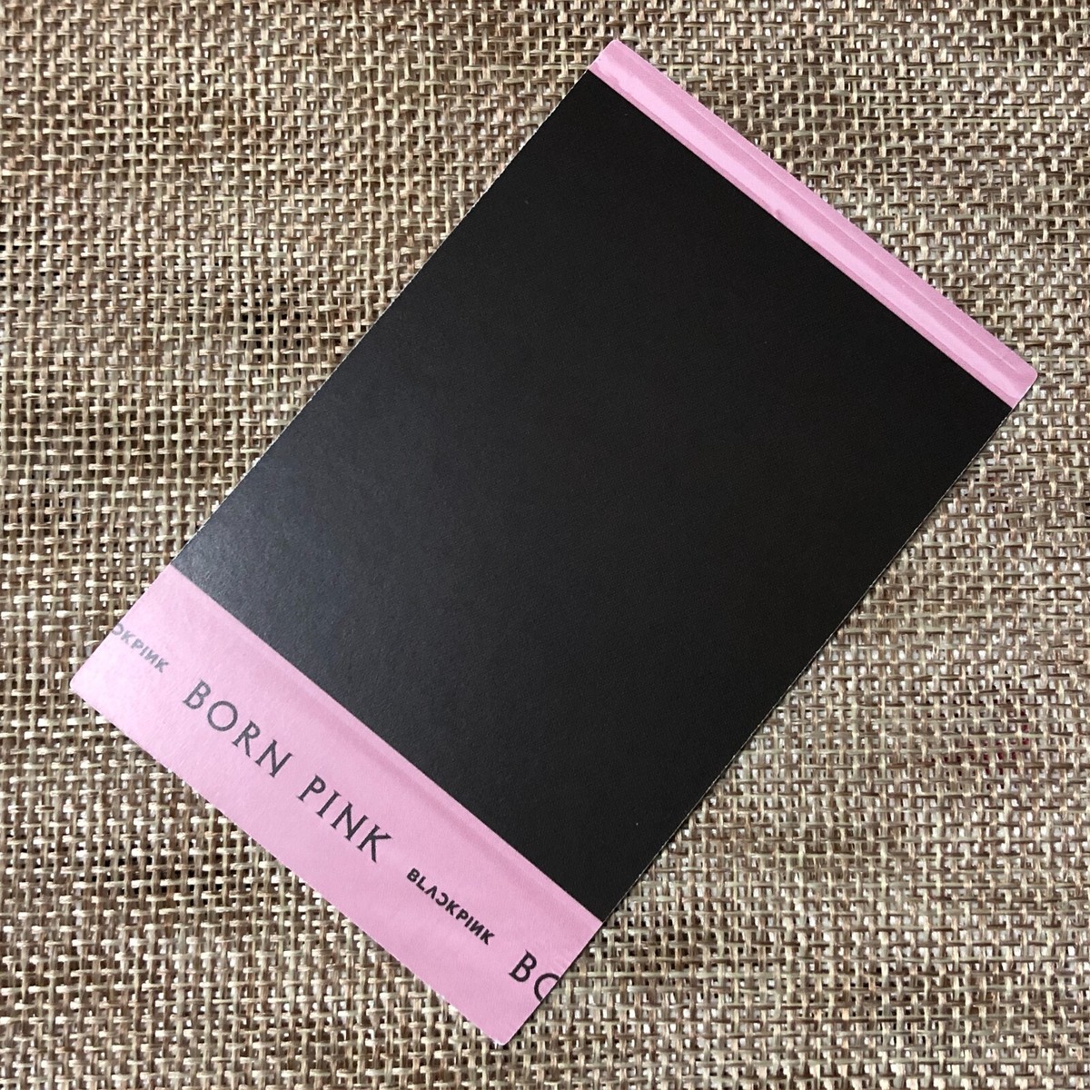 BLACKPINK JENNIE [ Born Pink ] Official Photocard, Pink Ver