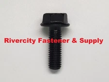 M8-1.25x25 Hex Flange Bolts 8mm x 25mm Screws M8x1.25 x 25 Flare Screws