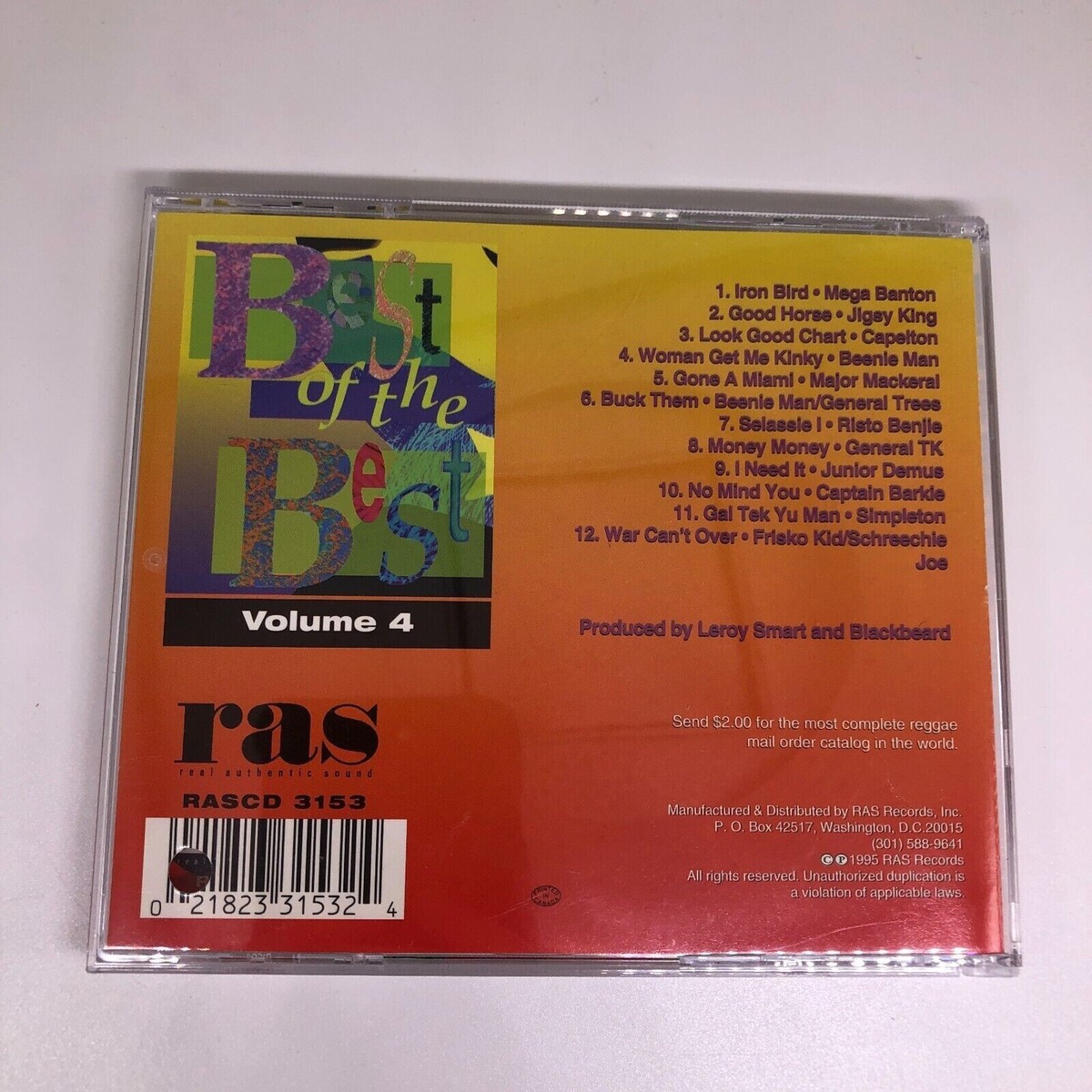 The Best of the Best, Vol. 4 by Various Artists (CD, May-1995, RAS