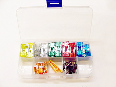 121pc Mini Fuses Stereo Kit 5-30 Amps fits Suzuki Wiring Harness Electrical Box