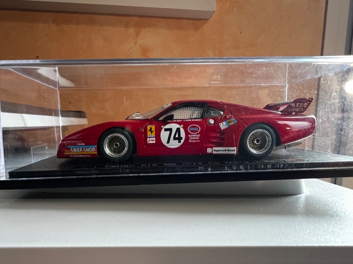 Ferrari 512 BB N°74 - 24h Du Mans 1980 - Échelle 1/43 - Remember - Neuve Sous Boîte