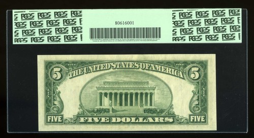 DBR 1950-C $5 FRN Atlanta Fr. 1964-F PCGS 64 Serial F59998054C - Picture 2 of 2