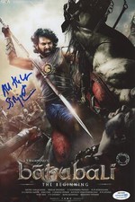 S.S. Rajamouli "Baahubali: The Beginning" Director AUTOGRAPH Signed 8x12 Photo