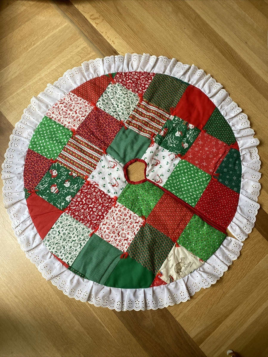 Quilted online tree skirt