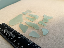 SF426 Genuine Surf Tumbled Sea Foam Sea Glass/Sea Foam Frosted Beach Glass