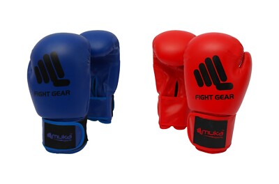 Muka Boxing Gloves Muay Thai Gloves 10 to 16oz MMA Training Punching Gloves