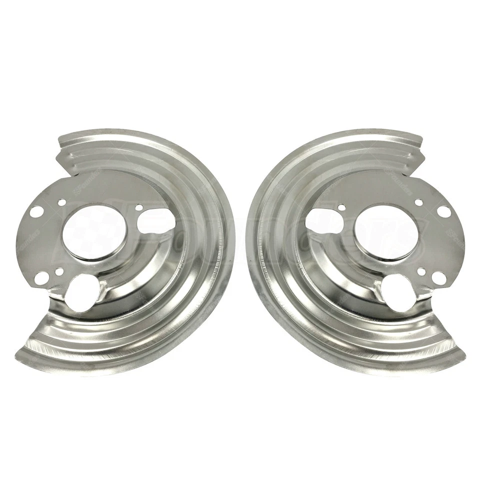 Pair Of Dust Shields Backing Plates For 1964-72 Dodge Coronet Charger Challenger Foto 4 de 4