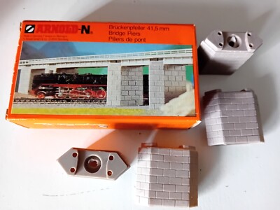 F64 / Spur N  Arnold Spur N 6161 4x Brückenpfeiler 41,5mm OVP