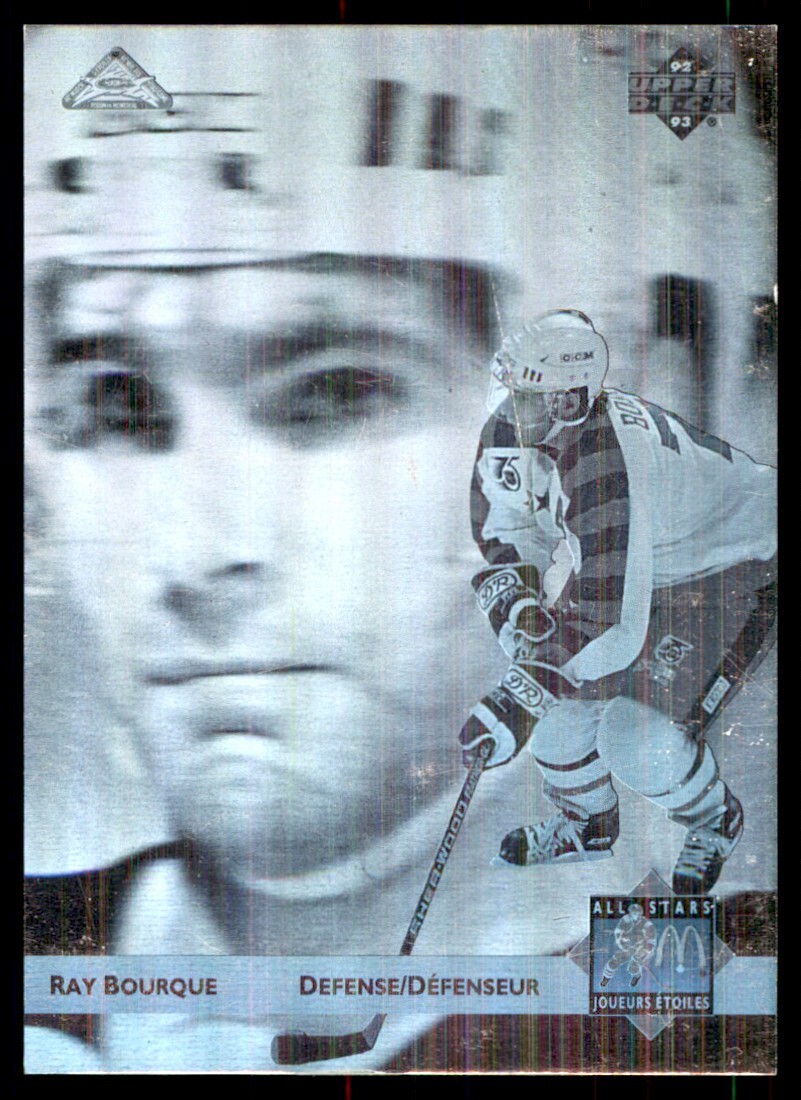 1991-92 Upper Deck McDonald's All-Stars Ray Bourque Boston Bruins #MCH-05