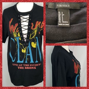 wu tang crop top forever 21