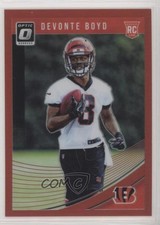 2018 Donruss Optic Rookies Red Prizm 36/99 Devonte Boyd #142 he4