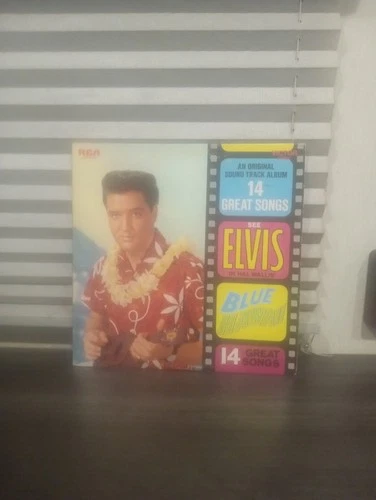ELVIS PRESLEY - Blue Hawaii - Vinyl LP (RCA, 1976) VG+ (LSP 2426).