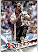 2017 Topps Jeremy Piven First Pitch #FP-4